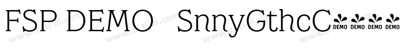 FSP DEMO   SnnyGthcC字体转换